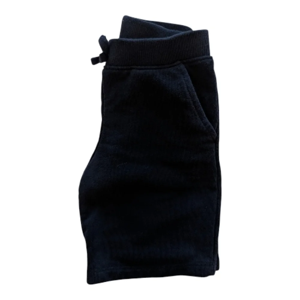 The Children's Plece Kids Navy Blue Cotton Pull-On Shorts 2 Pairs Size 5/6
